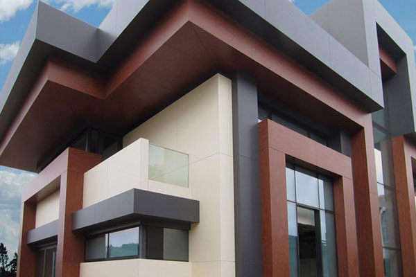 Kompozit panel dış cephe kaplama uygulaması